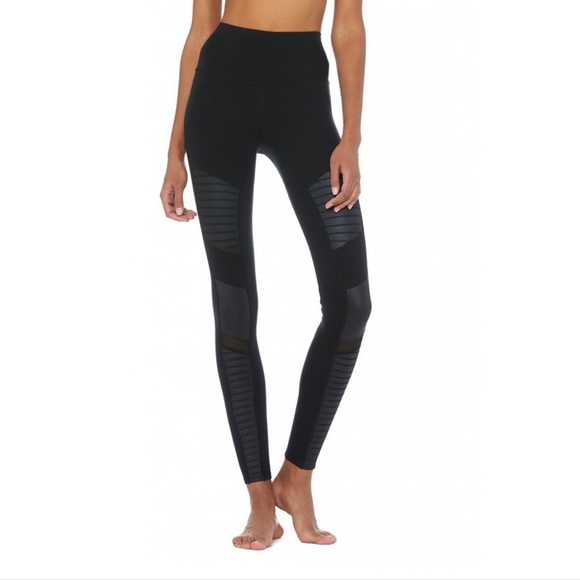 Alo Moto Leggings Black